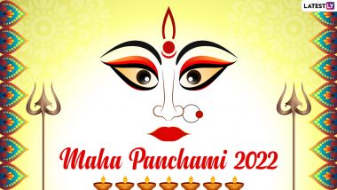 Maha Panchami 2022 Wishes & Durga Puja Greetings: Send Subho Maha Panchami WhatsApp Messages, Quotes & HD Images Ahead of Pujo Festival